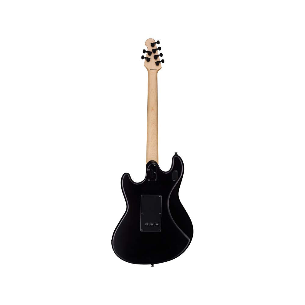 Sterling By MusicMan 6 String Solid-Body Electric Guitar, Right, Stealth Black (SR30-SBK-R1)